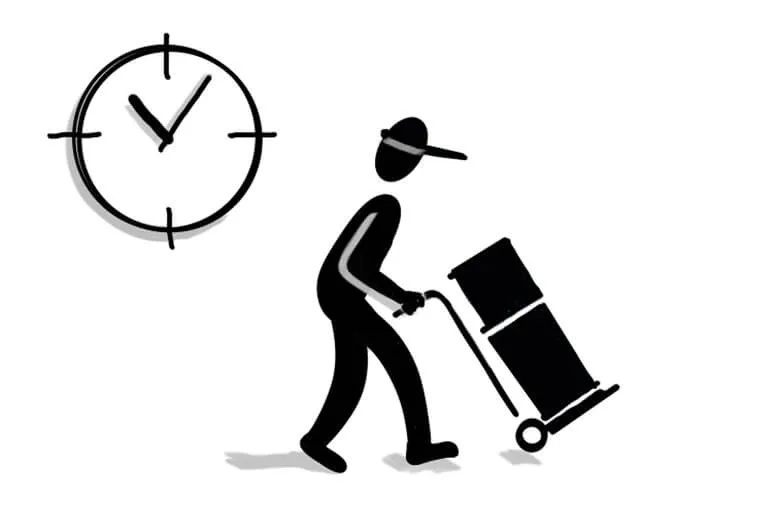 Anpassung der Lieferzeiten und -zonen