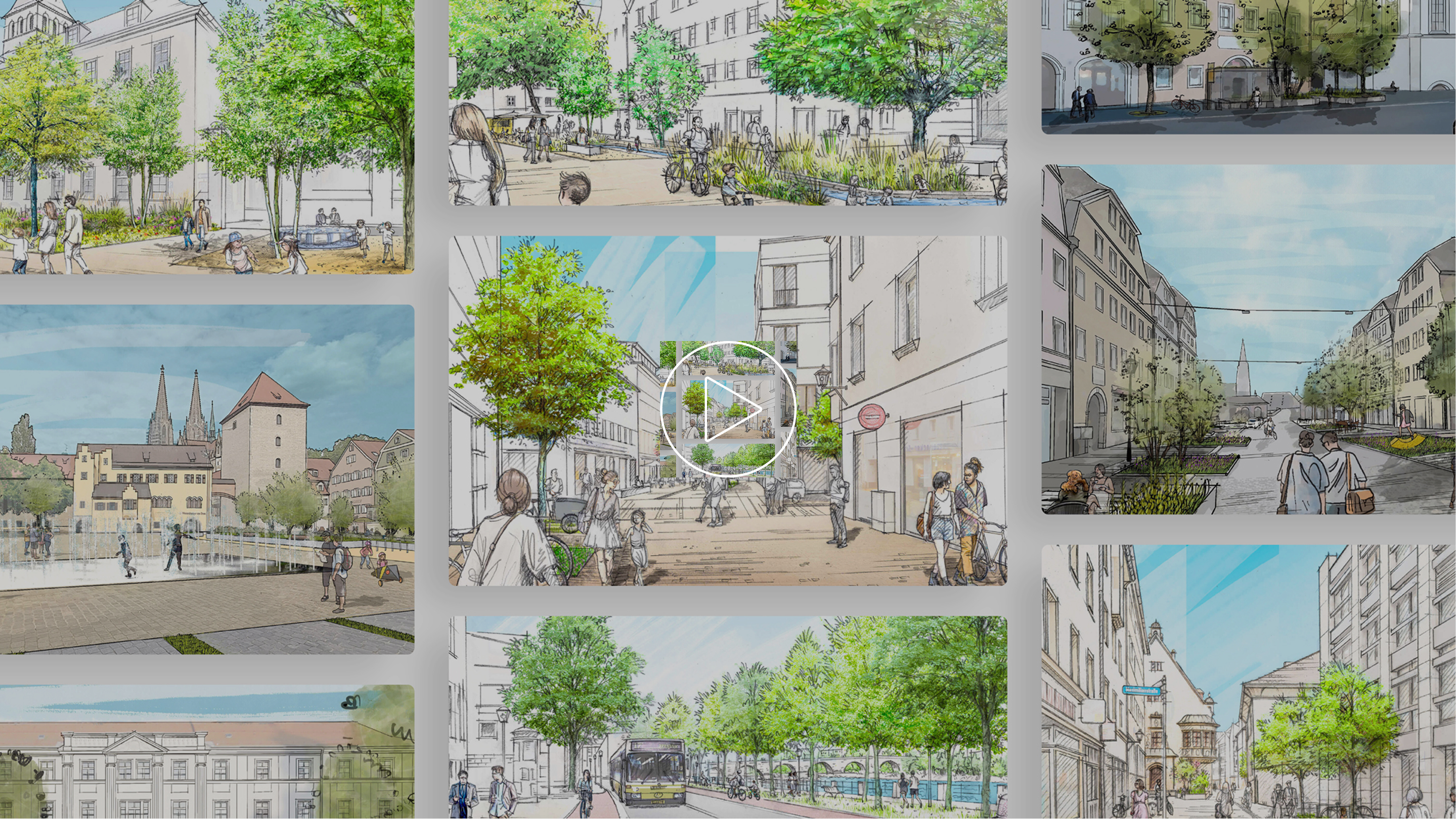 Vorschaubild: Mehr Raum für Menschen - Verkehrsberuhigung Altstadt